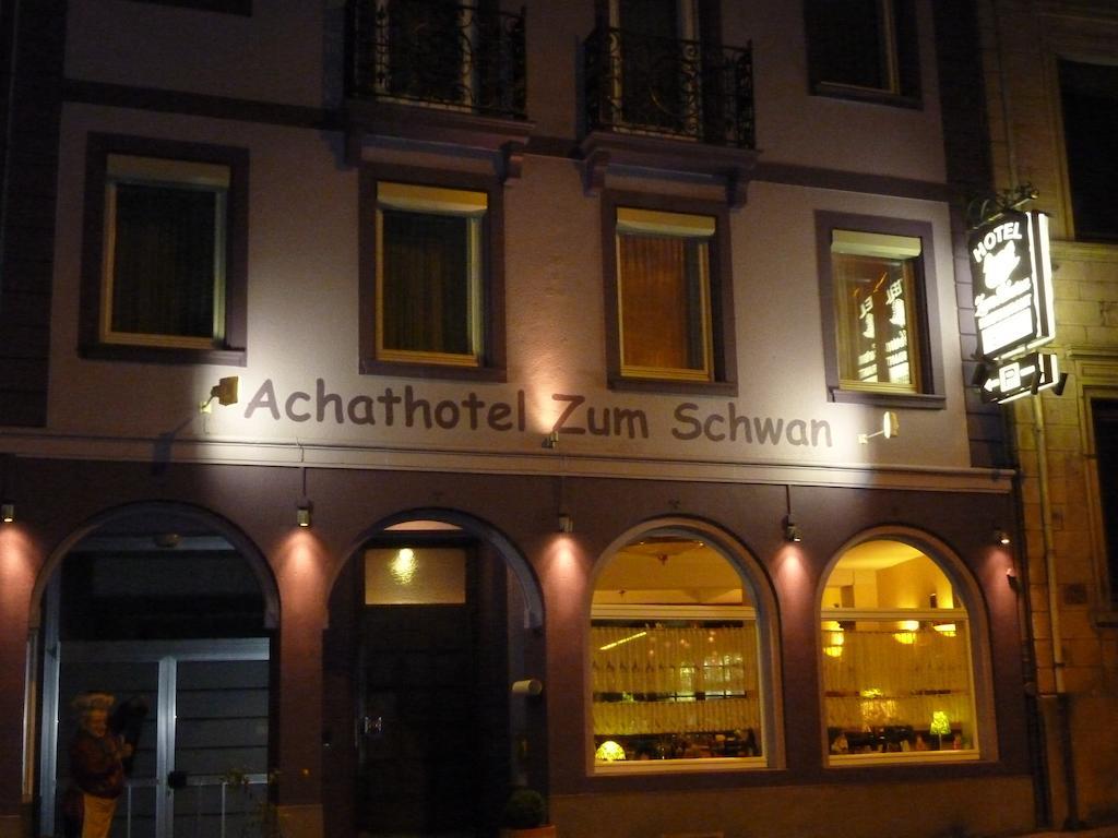 Achathotel Zum Schwan อิดาร์-โอเบอร์ชไตน์ ภายนอก รูปภาพ